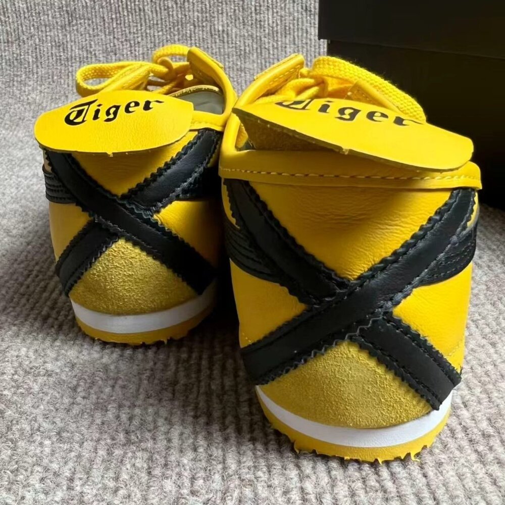 Onitsuka Tiger by Asics Men's Yellow and Black Shoes - Picture 3 of 6